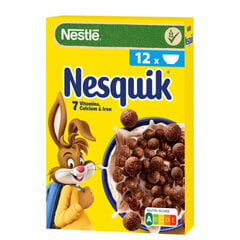 Nestle Nesquik šokolaadimaitselised hommikuhelbed, 375 g hind ja info | Hommikuhelbed | kaup24.ee