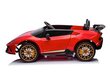 Kahekohaline elektriauto lastele Lamborghini Huracan Performante Spyder, punane hind ja info | Laste elektriautod | kaup24.ee