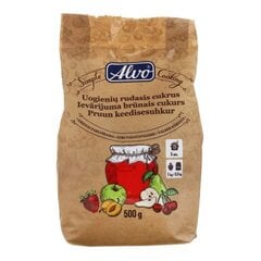 Pruun suhkur mooside jaoks Alvo, 500 g hind ja info | Lisandid toiduvalmistamiseks | kaup24.ee