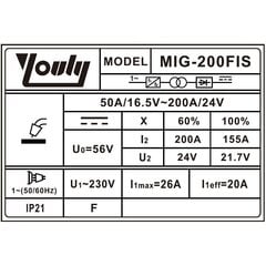 Инверторный сварочный полуавтомат Youli (IGBT), MIG/MAG цена и информация | Сварочные аппараты, паяльники | kaup24.ee