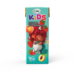 Cido Kids Trolls virsiku-maasika mahlajook, 0,2 l hind ja info | Mahlad, nektarid | kaup24.ee