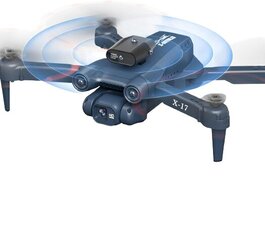 2 kaameraga droon Fakjank, X-IDRONE17, 1080P, must hind ja info | Droonid | kaup24.ee