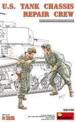 Liimitav mudel MiniArt 35481 U.S. Tank Chassis Repair Crew 1/35 hind ja info | Liimitavad mudelid | kaup24.ee