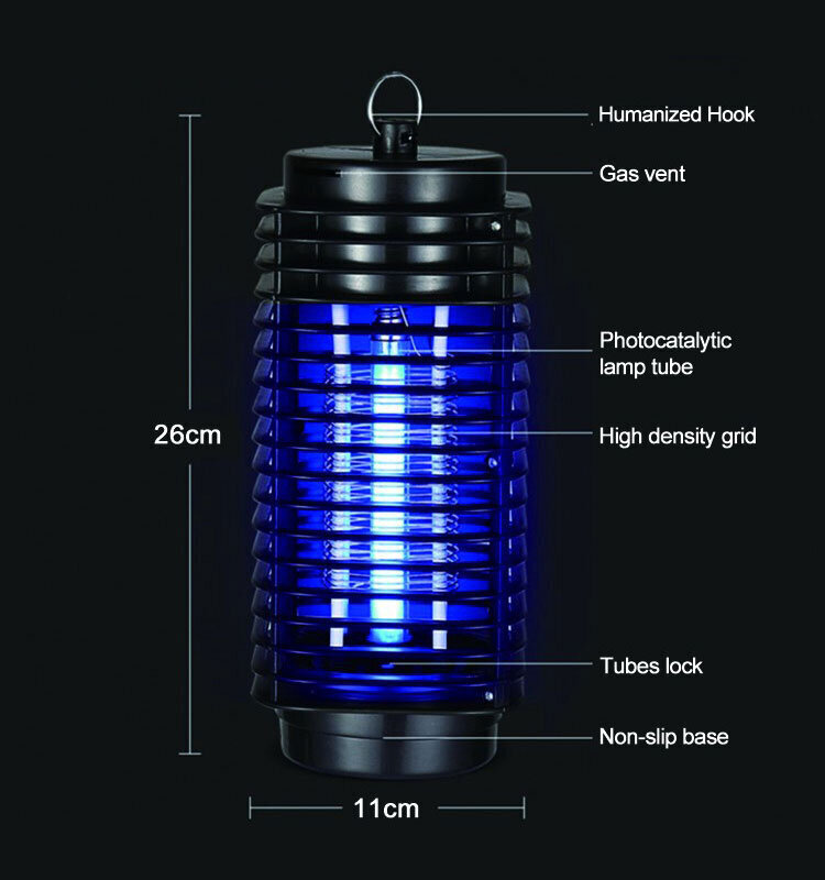 UV-lamp sääskede ja kärbeste vastu Goapa, 1tk цена и информация | Sääsetõrjevahendid | kaup24.ee