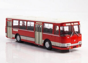 LIAZ-677E 1971 Red/White NA36 Modimio 1:43 цена и информация | Коллекционные модели автомобилей | kaup24.ee