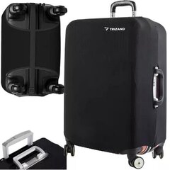 Чехол на чемодан L23, черный цена и информация | Чемоданы, дорожные сумки | kaup24.ee