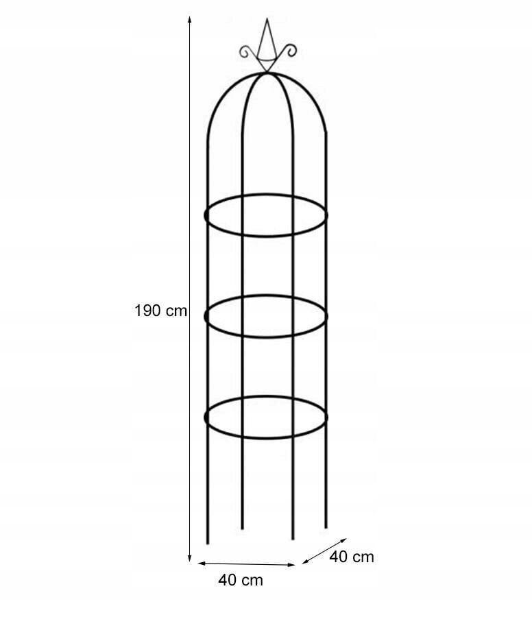 GardenParty lillekaar, 190cm цена и информация | Vaasid, alused, redelid lilledele | kaup24.ee