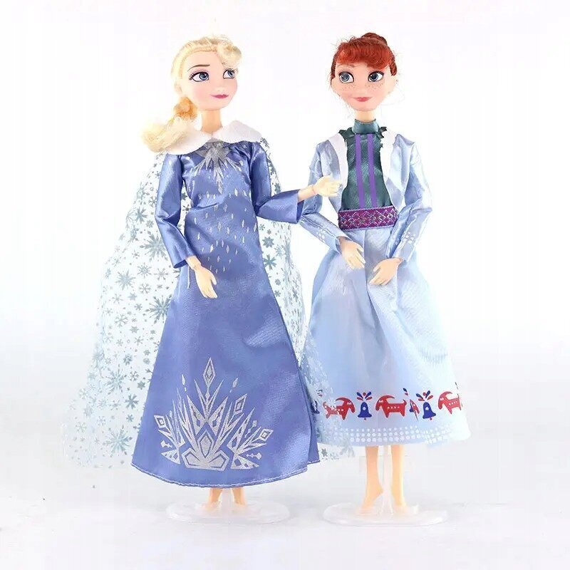 Nukud Elsa ja Anna koos Olaf Frozeniga, 30 cm hind ja info | Tüdrukute mänguasjad | kaup24.ee