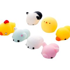 Pehmete mänguasjade komplekt Mochi Squishy Squishies Gniots, 50 tk hind ja info | Arendavad mänguasjad | kaup24.ee