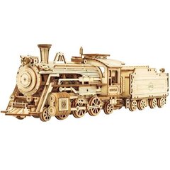 Konstruktor Robotime 3D Locomotive, 308 tk hind ja info | Klotsid ja konstruktorid | kaup24.ee