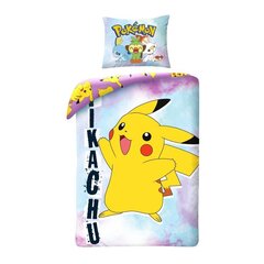 Laste voodipesukomplekt Pokemon 140×200cm, 2-osaline hind ja info | Beebide ja laste voodipesu | kaup24.ee