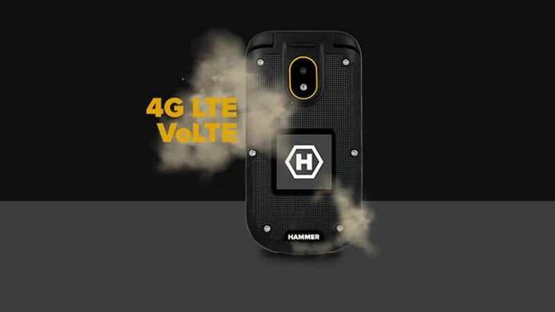 MyPhone Hammer Bow LTE, Black|Yellow цена и информация | Telefonid | kaup24.ee