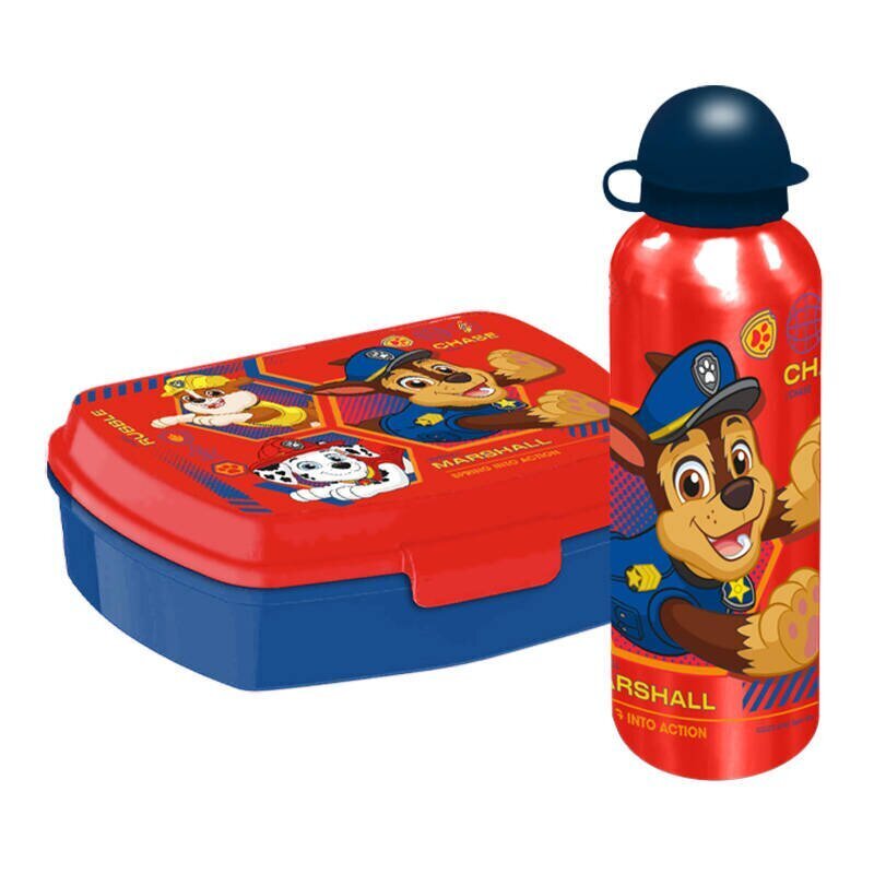 Lunch Box ja veepudel Paw Patrol KiDS Licensing hind ja info | Toidu säilitusnõud | kaup24.ee