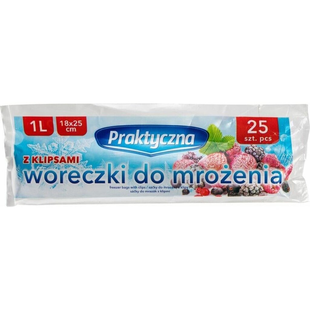 Külmutuskotid, 25 tk цена и информация | Toidu säilitusnõud | kaup24.ee