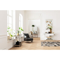 Шкаф барный Luxury, белый, 181 x 89 x 47 см  цена и информация | Шкафчики в гостиную | kaup24.ee