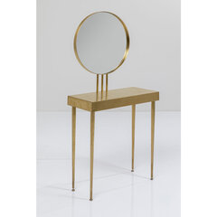Консоль и зеркало Art, золотистый, 163 x 70 x 45 см  цена и информация | Столы-консоли | kaup24.ee