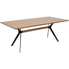 Стол Georgetown, коричневый, 200 x 90 cм цена и информация | Кухонные и обеденные столы | kaup24.ee