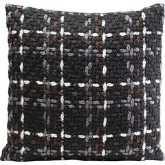 Подушка Colorado, черная, 45х45см цена и информация | Декоративные подушки и наволочки | kaup24.ee