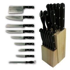 Набор ножей из 15 предметов цена и информация | Ножи и аксессуары для них | kaup24.ee