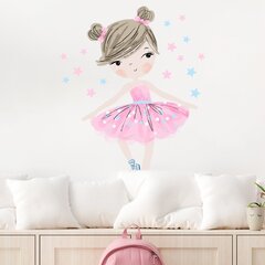 Pastelowe Love seinakleebis roosa baleriin hind ja info | Seinakleebised | kaup24.ee