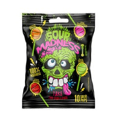 Hapud kommid Argo Sour Madness, 100 g hind ja info | Maiustused | kaup24.ee