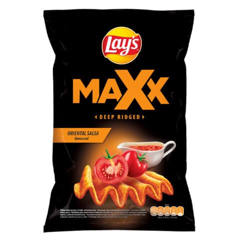 Lay's Maxx kartulikrõpsud idamaise kastmega, 130 g hind ja info | Suupisted, krõpsud | kaup24.ee