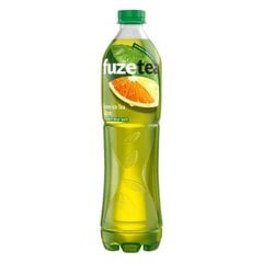 Негазированный освежающий напиток со вкусом цитрусового зеленого чая Fuze Tea, 1,5 л цена и информация | Прохладительные напитки | kaup24.ee