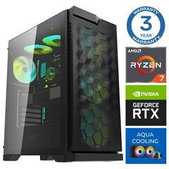 INTOP AQUA Ryzen 7 7700X 16GB DDR5 2TB SSD M.2 NVME RTX3060 12GB no-OS hind ja info | Lauaarvutid | kaup24.ee