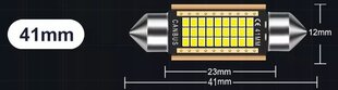 Led-Toru Pirn 41Mm 42Mm C3W C5W Xstorm Canbus hind ja info | Autopirnid | kaup24.ee