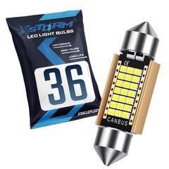 Led-Lambi 36Mm C3W C5W Xstorm 21Smd Canbus цена и информация | Автомобильные лампочки | kaup24.ee