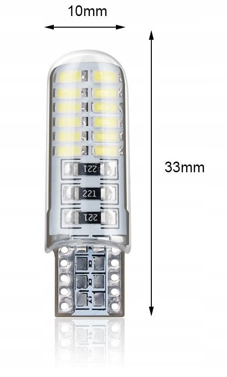 Led-Pirn W5W T10 Xstorm 24 dioodi hind ja info | Autopirnid | kaup24.ee