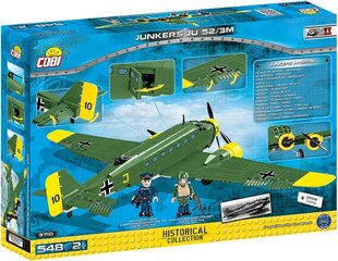 Konstruktor Cobi HC WWII Junkers JU52/3M 548kl 5710 hind ja info | Klotsid ja konstruktorid | kaup24.ee