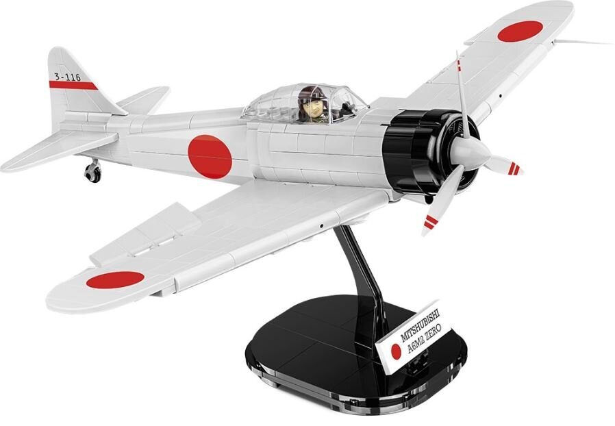 Konstruktor Cobi HC Mitsubishi A6M2 ZER-SEN 5729, 347 tk hind ja info | Klotsid ja konstruktorid | kaup24.ee