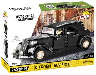 Konstruktor Cobi HC Citroen 15CV SIX D 2267, 262 tk hind ja info | Klotsid ja konstruktorid | kaup24.ee