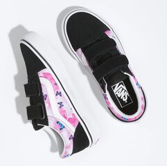 Vans Old Skool Butterfly Dreams tennised, tüdrukule, must-roosa, VN04BUVARP1 hind ja info | Laste spordijalatsid | kaup24.ee