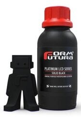 FormFutura Platinum LCD seeria 3D-printeri resiin 500ml, must hind ja info | Printeritarvikud | kaup24.ee