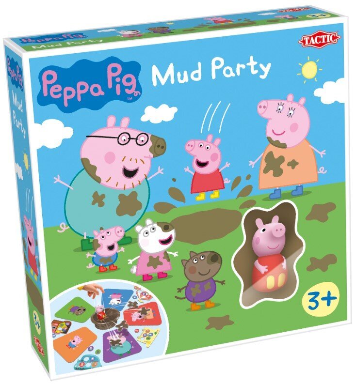 Mängu taktika Peppa Pig Mäng Mud Fun 58359 hind ja info | Lauamängud ja mõistatused | kaup24.ee