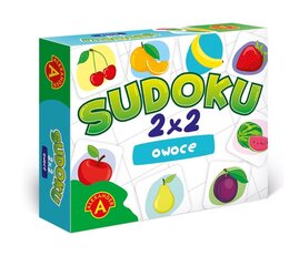 Sudoku mäng Aleksander 2x2 puuviljad 22865 hind ja info | Lauamängud ja mõistatused | kaup24.ee