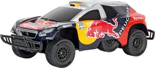Внедорожник Peugeot Red Bull Dakar Carrera с дистанционным управлением цена и информация | Игрушки для мальчиков | kaup24.ee