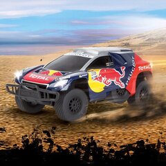 Внедорожник Peugeot Red Bull Dakar Carrera с дистанционным управлением цена и информация | Игрушки для мальчиков | kaup24.ee