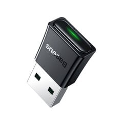 Адаптер для подключения трансивера, Baseus BA071, Bluetooth, 5.3 USB расстояние 20 м, черный цена и информация | Адаптеры и USB-hub | kaup24.ee