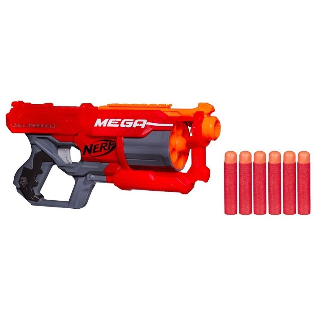 Mängupüstol Hasbro Nerf Mega Cycloneshock цена и информация | Poiste mänguasjad | kaup24.ee