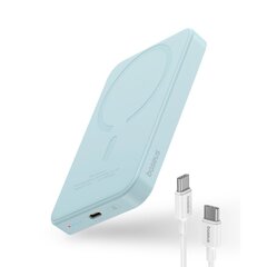 Мини-блок питания, Baseus, 5000 мАч., 20 Вт, кабель USB-C, 20 В / 3 А, зеленый цена и информация | Зарядные устройства Power bank | kaup24.ee