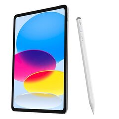 Перо для iPad с активным сменным наконечником, Baseus P80015804213-001, с кабелем USB-C, белое цена и информация | Аксессуары для планшетов, электронных книг | kaup24.ee