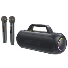 Acefast K11 traadita karaokekõlar, 200 W, 2 USB-C mikrofoniga, must hind ja info | Kõlarid | kaup24.ee