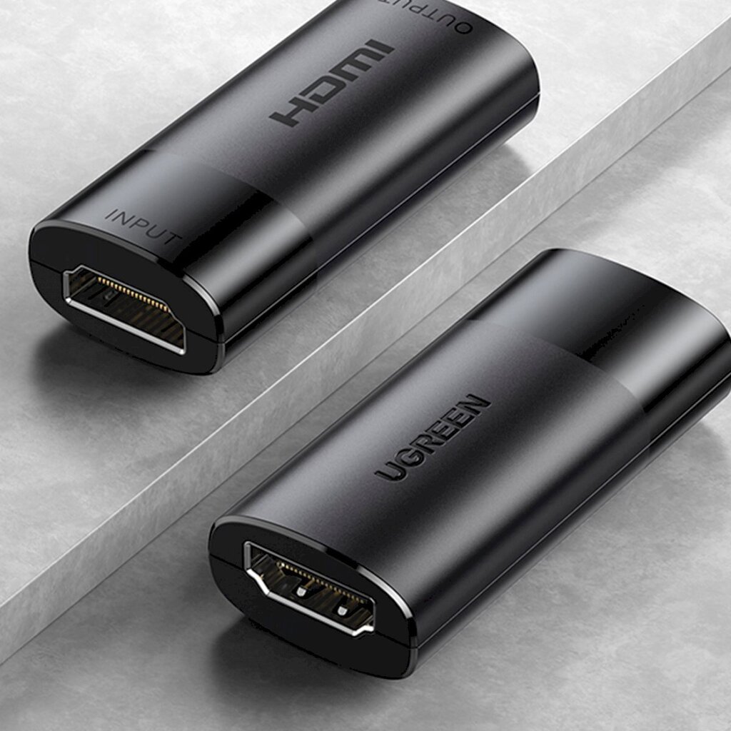 Kaabliühenduse signaali võimendi, Ugreen CM4291 HDMI, kuni 40 meetrit, 4K HD, must hind ja info | USB jagajad, adapterid | kaup24.ee