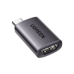 Видеоадаптер, Ugreen US3201, USB-C - HDMI 4K, серый цена и информация | Адаптеры и USB-hub | kaup24.ee