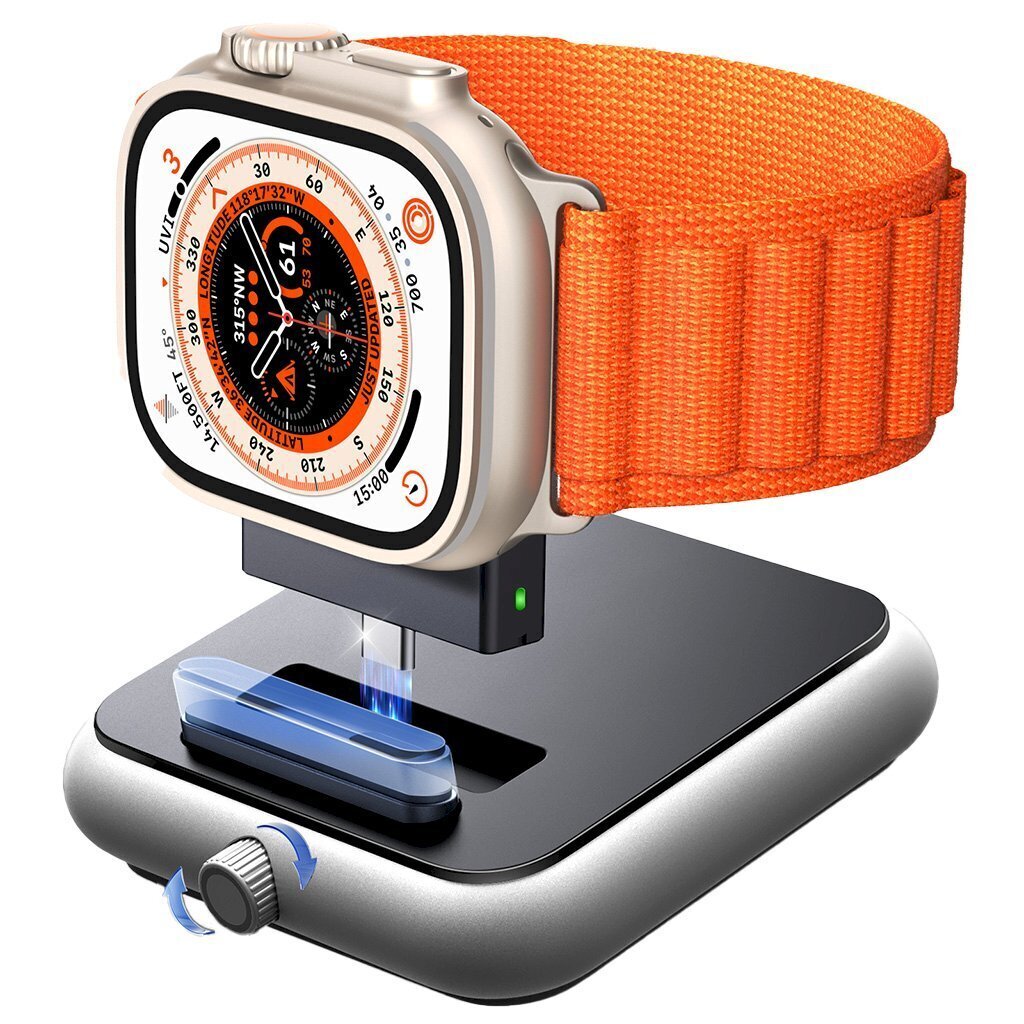 USB-C juhtmevaba laadija Apple Watch nutikellale, Joyroom JR-WQW031, must цена и информация | Nutikellade ja nutivõrude tarvikud | kaup24.ee