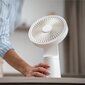 Juhtmeta ventilaator Abode Gale 2in1 LED lambiga цена и информация | Ventilaatorid | kaup24.ee