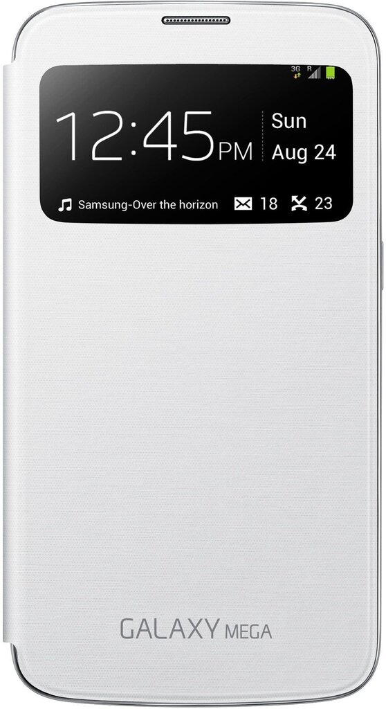 Samsung EF-CI920BWE Super Slim S View ümbris GT-I9200 GT-I9205 Galaxy Mega 6.3 цена и информация | Telefoni kaaned, ümbrised | kaup24.ee
